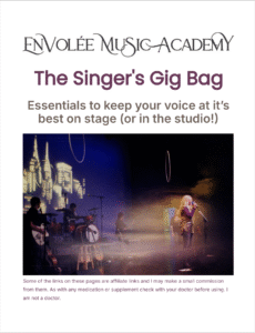 Singers Gig Bag Title Page Singers Gig Bag Title Page